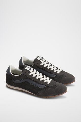 Zapatillas de nobuk Super Lowpro - Gris - Vans