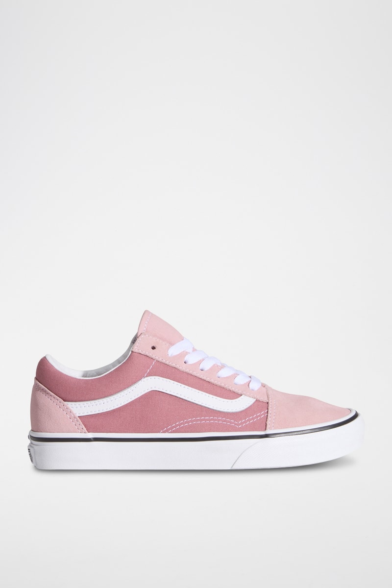 Zapatillas de nobuk Old Skool - Rosa empolvado