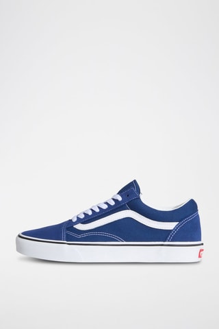 Zapatillas de piel Old Skool - Índigo