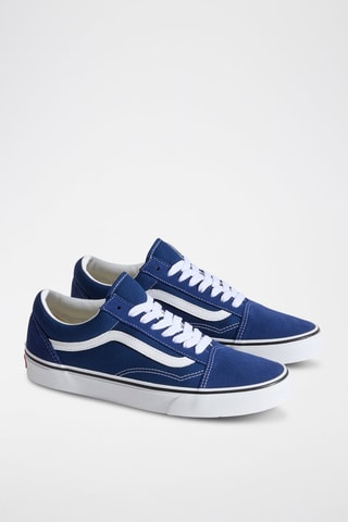 Zapatillas de piel Old Skool - Índigo