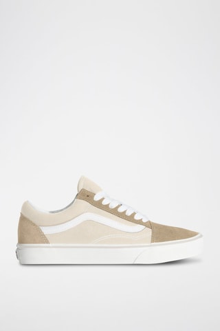 Zapatillas de piel Old Skool - Marrón
