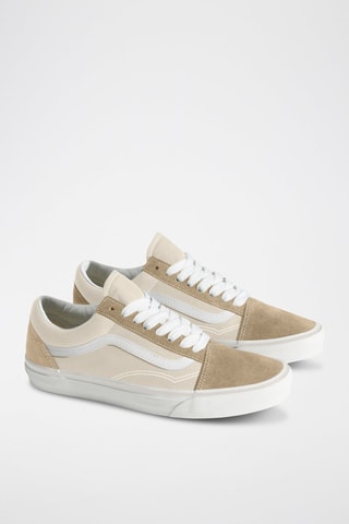 Zapatillas de piel Old Skool - Marrón