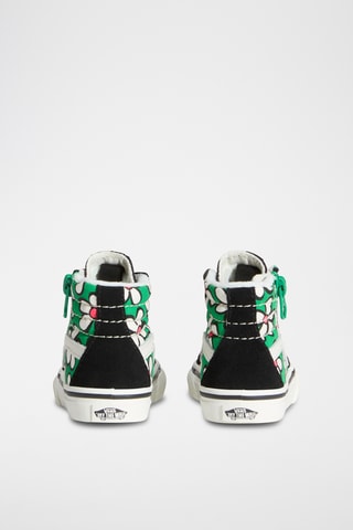 Zapatillas altas de nobuk SK8-Hi Reissue - Negro y verde