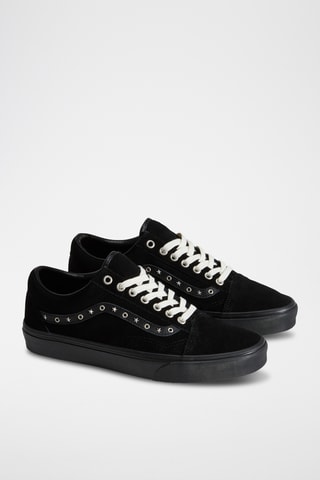 Zapatillas de nobuk Old Skool - Negro