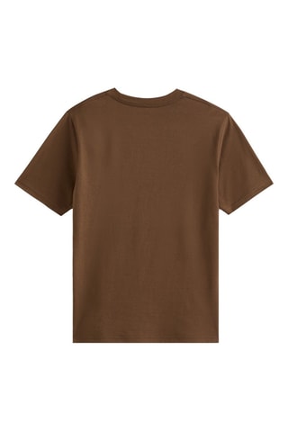 Camiseta - Marrón oscuro y negro
