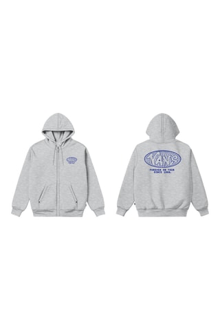 Sudadera con capucha - Gris jaspeado