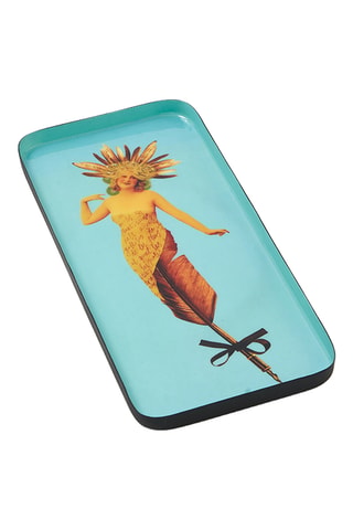 Vide poche Poesy - 12,5 x 28 cm - Turquoise