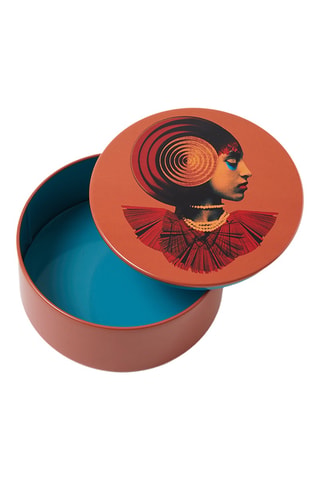 Boîte Gipsy - 10 x 10 x 4,6 cm - Orange