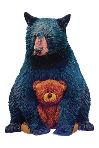 Vide poche Teddy - 15 x 15 cm - Ciel