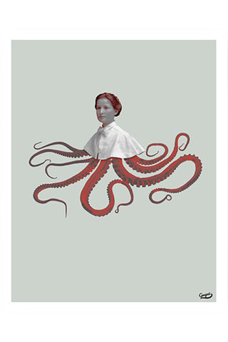 Poster Poulpita - 40 x 50 cm