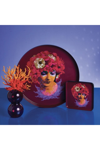 Vide poche Anemone - 15 x 15 cm - Bordeaux