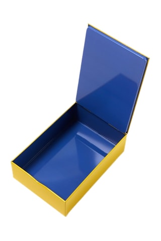 Boîte Mister Wing - 17,3 x 12 x 5,5 cm - Jaune