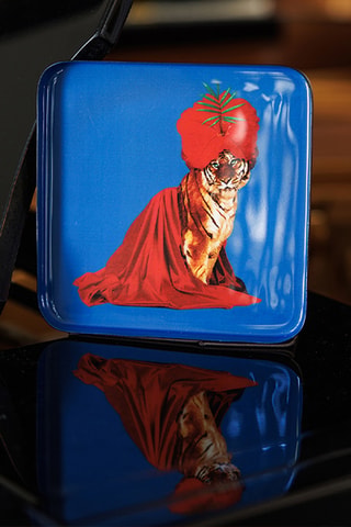Vide poche Fakir - 15 x 15 cm - Bleu