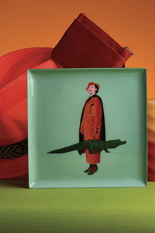 Vide poche Coco - 18 x 18 cm - Vert clair