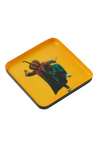 Vide poche Karaté Courge - 15 x 15 cm - Jaune