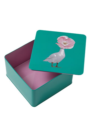 Boîte Diva - 17,7 x 17,7 x 10,2 cm - Vert