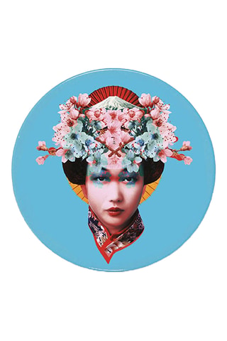 4 dessous de verre en céramique Miss Fuji