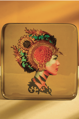 Vide poche Naïa - 15 x 15 cm - Orange