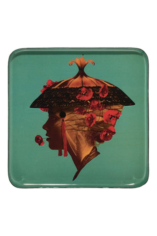 Vide poche Hana - 15 x 15 cm - Vert