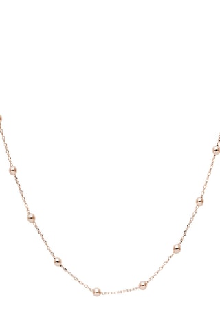 Collar Chaîne boules - Oro amarillo