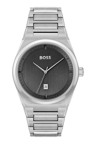 Stalen Quartz Horloge - Zilverkleurig