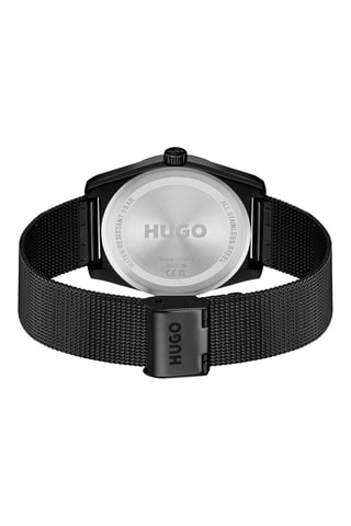 Stalen Quartz Horloge - Zwart