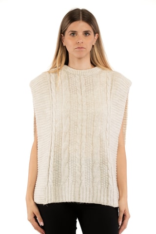 Pull sans manches - Noir