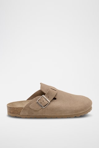 Sabots en cuir - Marron