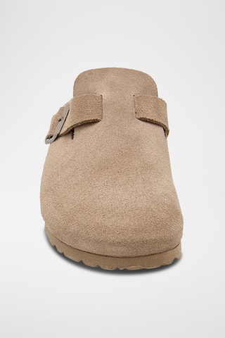 Sabots en cuir - Marron