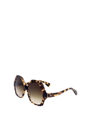 Lunettes de soleil femme - Catégorie 3 - Jaune et marron