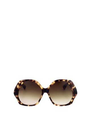 Lunettes de soleil femme - Catégorie 3 - Jaune et marron