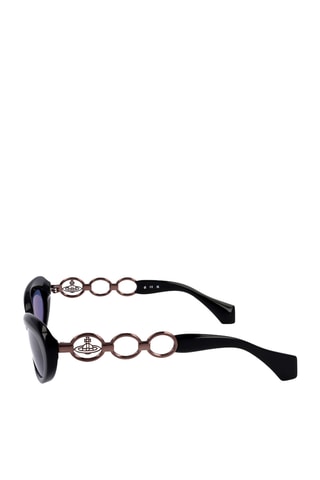 Lunettes de soleil femme - Catégorie 3 - Vivienne Westwood - Noir