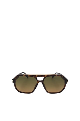 Lunettes de soleil homme - Catégorie 3 - Marc Jacobs - Vert et marron