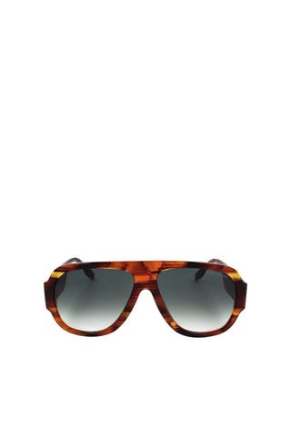 Lunettes de soleil homme - Catégorie 3 - Marc Jacobs - Marron et gris