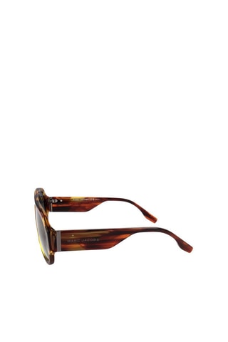 Lunettes de soleil homme - Catégorie 3 - Marc Jacobs - Marron et gris