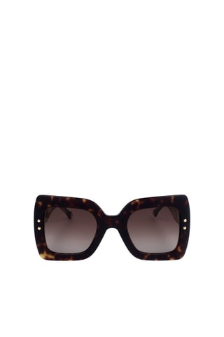 Lunettes de soleil femme - Catégorie 2 - Carolina Herrara - Noir et marron