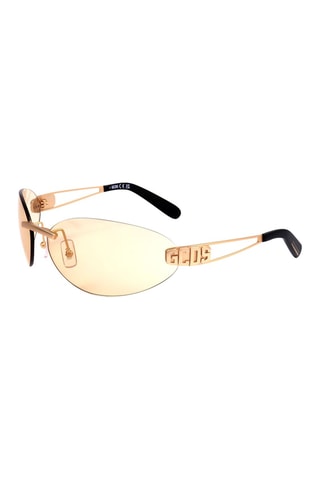 Lunettes de soleil femme - Catégorie 1 - GCDS - Doré et noir