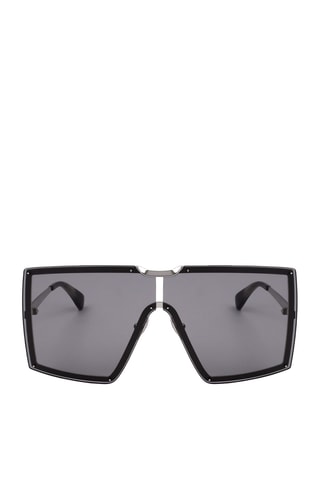 Lunettes de soleil femme - Catégorie 2 - Argenté et noir