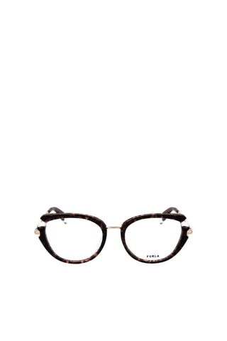 Lunettes de vue femme - Furla - Doré et marron