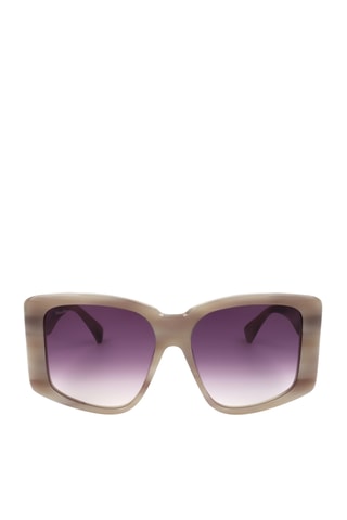 Lunettes de soleil femme - Catégorie 3 - Beige et marron