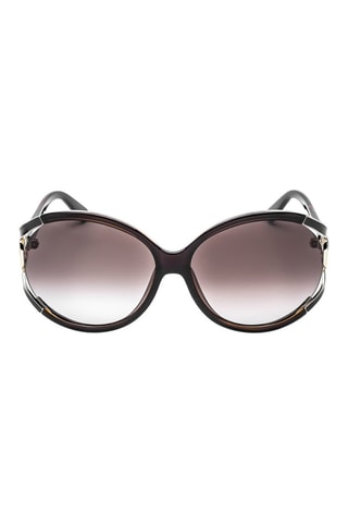 Lunettes de soleil femme - Catégorie 3 - Salvatore Ferragamo - Marron