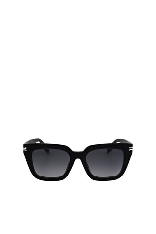 Lunettes de soleil femme - Catégorie 3 - Marc Jacobs Runway - Noir et gris