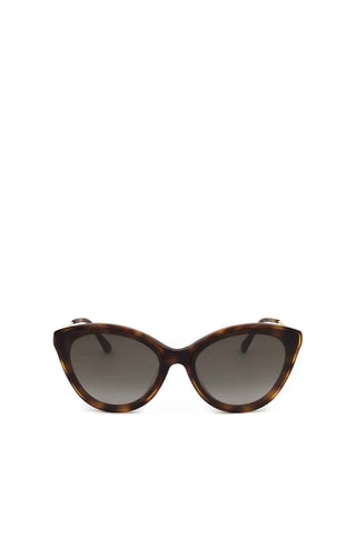 Jimmy Choo - Lunettes de soleil - Catégorie 3 - Marron