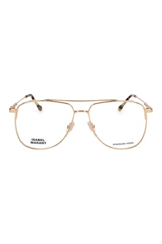 Lunettes de vue femme - Isabel Marant - Doré et marron