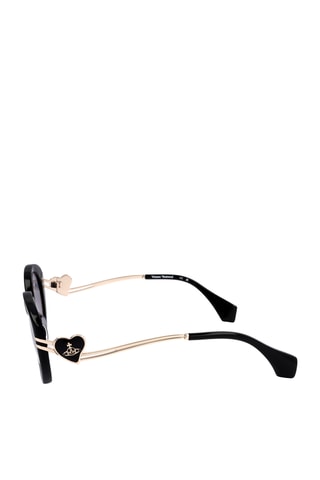 Lunettes de soleil femme - Catégorie 2 - Vivienne Westwood - Noir