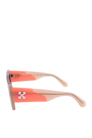 Lunettes de soleil femme - Catégorie 2 - Off-White - Bleu, jaune et vert