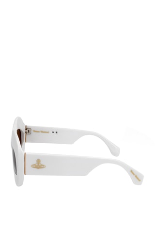 Lunettes de soleil femme - Catégorie 3 - Vivienne Westwood - Blanc