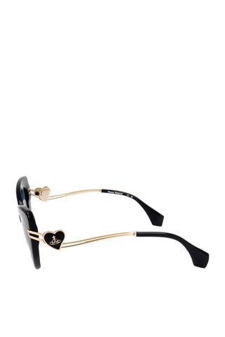 Lunettes de soleil femme - Catégorie 2 - Vivienne Westwood - Noir