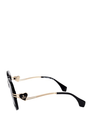Lunettes de soleil femme - Catégorie 2 - Vivienne Westwood - Noir