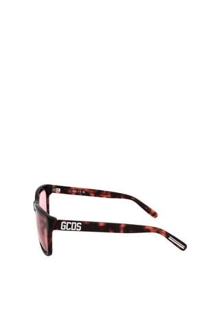 Lunettes de soleil homme - Catégorie 2 - GCDS - Noir et rouge
